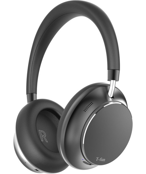 Casque Sans Fil Réduction du Bruit Hybride Audio Spatial Mode Transparence Bluetooth 5.3 Egaliseur Personnalisé Via Application Autonomie 55h NOIR la colonne vertébrale