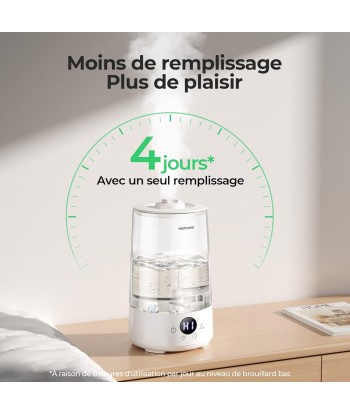 Humidificateur Air 3.6L 16dB Silencieux Plusieurs Modes 7 Couleurs Autonomie 34h Les magasins à Paris et en Île-de-France