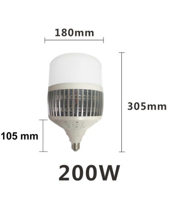 Ampoule E27 LED 200W 220V 270° français