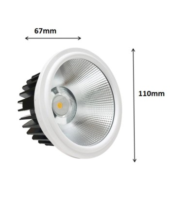 Ampoule LED AR111 20W COB Rond pas cheres