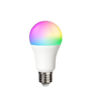 Ampoule LED Connectée Wifi E27 9W RGBW A60 solde