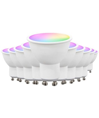 Ampoule LED Connectée Wifi GU10 5W RGBW Toutes les collections ici