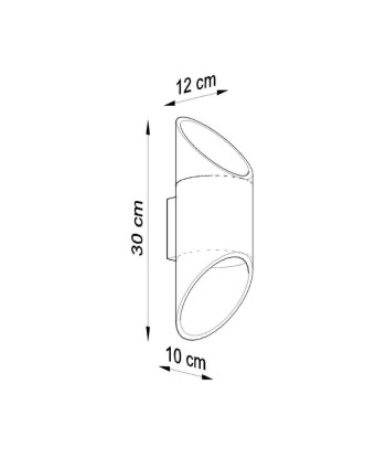 Applique Murale Tube Cylindrique pour Ampoule G9 sur le site 