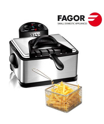 Friteuse professionnelle Fagor 3 paniers 2000W - Livraison offerte 50% de réduction en Octobre 2024