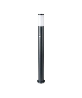 Borne de Jardin Acier Inoxydable avec Détecteur 110cm pour Ampoule E27 IP44 Fin de série