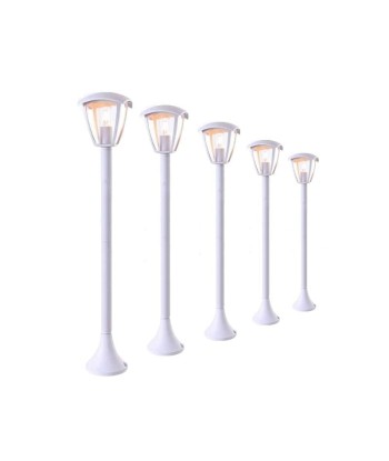 Borne LED Extérieure 90cm pour Ampoule E27 (Pack) en linge