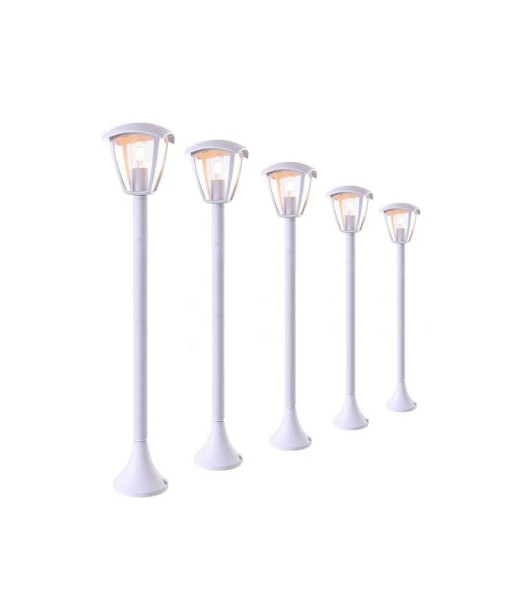 Borne LED Extérieure 90cm pour Ampoule E27 (Pack) en linge