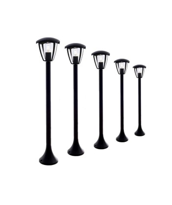 Borne LED Extérieure 90cm pour Ampoule E27 (Pack) en linge