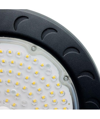 Suspension Industrielle HighBay UFO 150W IP65 NOIR en linge