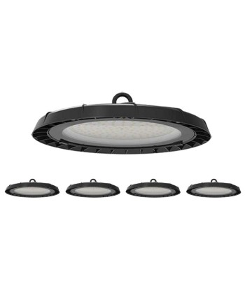 Cloche Highbay Industrielle UFO 90° 100W (Pack de 5) sur le site 