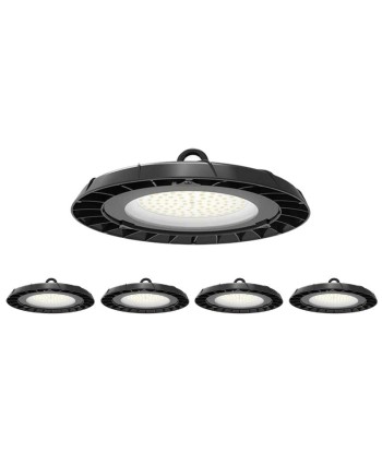 Cloche Highbay Industrielle UFO 120° 50W rembourrage situé sous