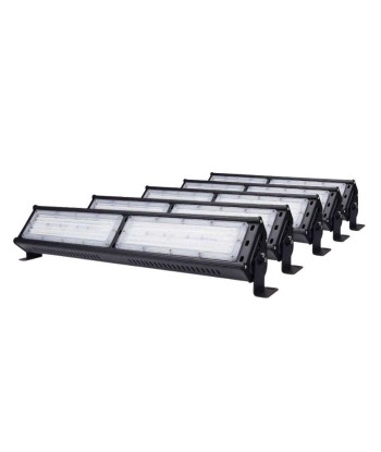 Linéaire Highbay LED 50W NOIR (Pack de 5) livraison gratuite