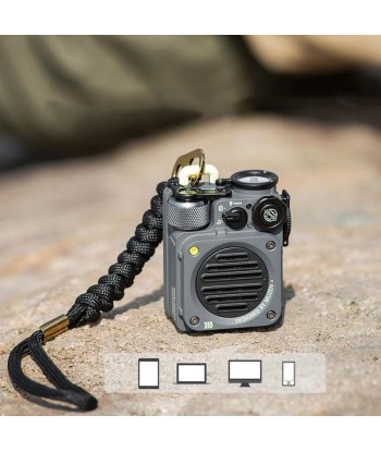 Mini Enceinte Muzen Bluetooth Portable Militaire soldes