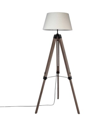 Lampadaire Salon Trépied en pin 145cm pas cheres