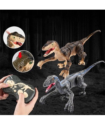 VELOCIRAPTOR : Dinosaure Télécommandé avec effets sonores et lumineux - Livraison offerte france