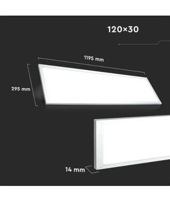 Panneau LED 120x30 29W Haut Rendement 137lm/W (Pack de 6) online