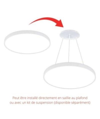 Plafonnier LED 54W 60cm prix