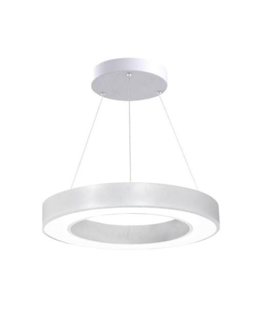 Kit Plafonnier LED Blanc Rond 36W 50cm avec Kit de Suspension Vous souhaitez 