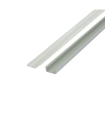 Profilé Aluminium pour Ruban LED Couvercle Blanc Opaque solde