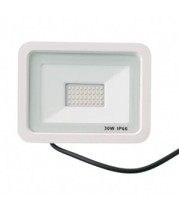 Projecteur LED Extérieur 30W IP66 BLANC Profitez des Offres !