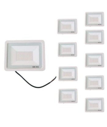 Projecteur LED Extérieur 50W IP65 BLANC Faites des économies