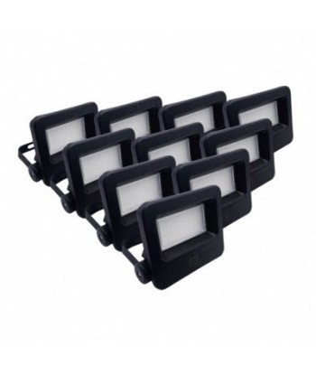 Projecteurs LED Extérieur 30W IP65 NOIR (Pack de 10) vous aussi creer 