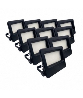 Projecteurs LED Extérieur 50W IP65 NOIR (Pack de 10) votre