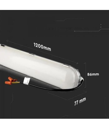 Réglette LED Étanche 120cm 60W Haut rendement 120lm/W LED Samsung pas cher