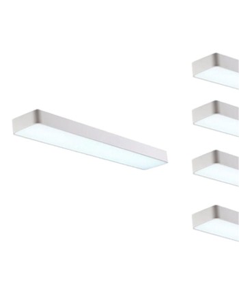 Réglette LED 120cm 45W Suspendue BLANC la livraison gratuite