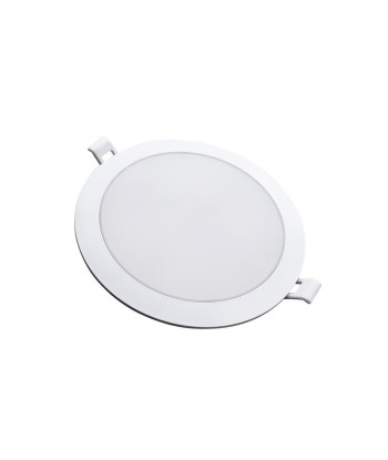 Downlight Dalle LED Extra Plate Ronde BLANC 18W Ø170mm Amélioration de cerveau avec