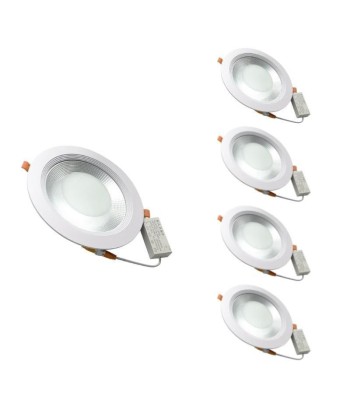 Spot LED Encastrable COB Rond 30W Ø225mm (Pack de 5) shop