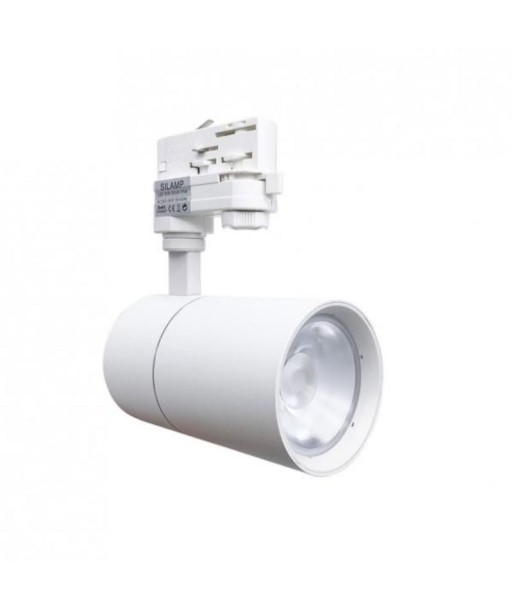 Spot LED sur Rail 30W 80° Triphasé Blanc vous aussi creer 