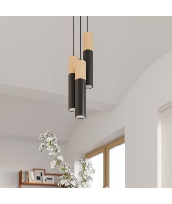 Suspension 3 Lampes Élégant pour Ampoule GU10 en stock