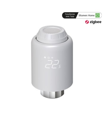 Kit de Têtes Thermostatiques Connectées Universelle + Passerelle ZigBee vous aussi creer 