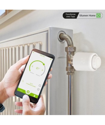 Kit de Têtes Thermostatiques Connectées Universelle + Passerelle ZigBee vous aussi creer 