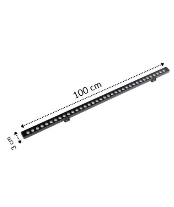 Rampe murale Wall Washer LED 36W 220V 1M IP65 Livraison rapide