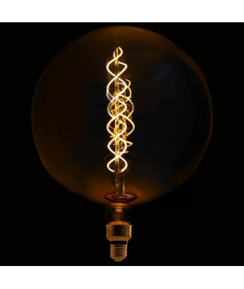 Ampoule E27 LED Filament 8W G200 Globe Spirale XL ouvre sa boutique