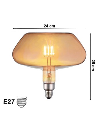 Ampoule E27 LED Filament 8W Champignon XL de votre