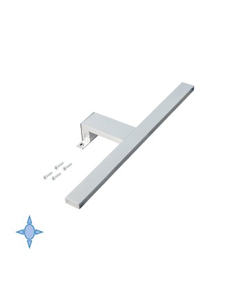 Applique LED pour miroir de salle de bain IP44 450 mm avec diffuseur opale Vous souhaitez 