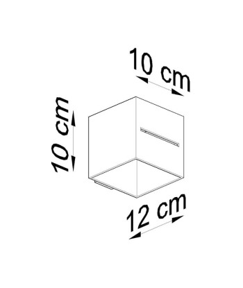 Applique Murale Carrée pour Ampoule G9 d'Europe débarque