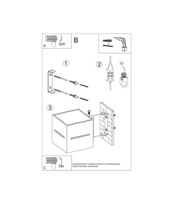 Applique Murale Carrée pour Ampoule G9 d'Europe débarque