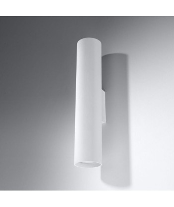 Applique Murale Tube Cylindre Blanc pour Ampoule GU10 chez Cornerstreet bien 