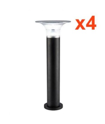 Bornes Solaires Connectées UFO RGBW IP65 60cm (Lot de 4) Le MVP de beaucoup