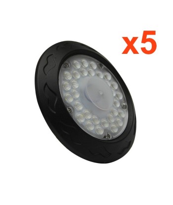 Cloche Industrielle 50W LED UFO (Pack de 5) paiement sécurisé