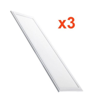 Dalle LED 120x30 Slim 48W Blanc (Pack de 3) Découvrez la collection