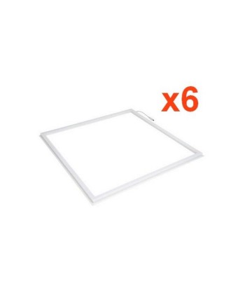 Dalle LED Cadre Lumineux 60x60 Slim 45W BLANC (Pack de 6) Venez acheter