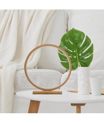 Lampe de Chevet LED Bambou Naturel 32cm plus qu'un jeu 