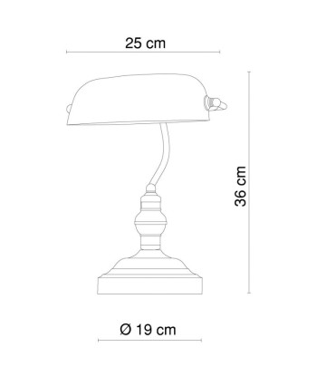 Lampe à Poser Verte avec Interrupteur pour Ampoule E27 Garantie 5 ans paiement sécurisé