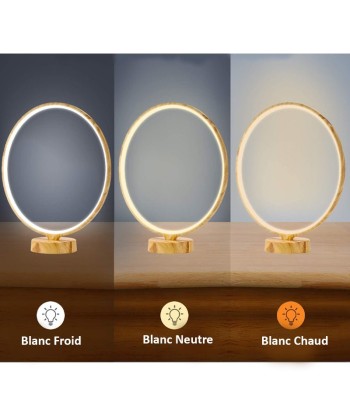 Lampe de Chevet LED Bambou Tactile 16W Dimmable Découvrez la collection