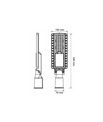 Luminaire LED Urbain 50W 120° IP65 sélection de produits